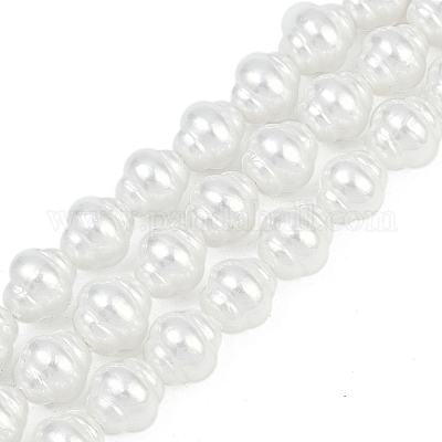 Гальванизированный фарфор имитация жемчуга барочные бусины нити BSHE-Z009-05-1