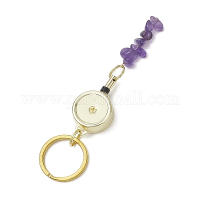 Брелок с драгоценными камнями KEYC-JKC01076-07-1