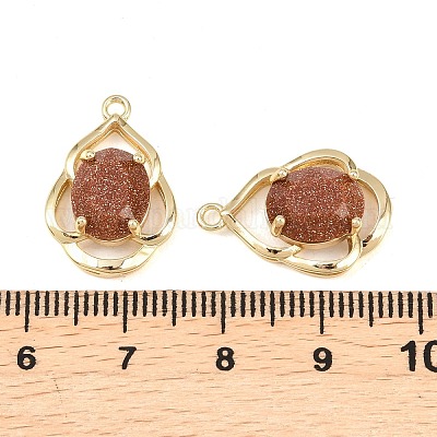 Латунные подвески&nbsp;KK-H257-08A-G01-1