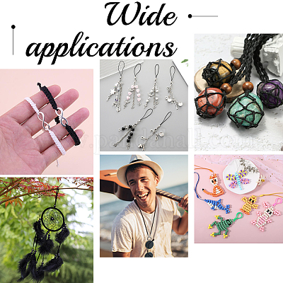 2 рулон 2-х цветных нейлоновых ниток LW-SP0001-01-1