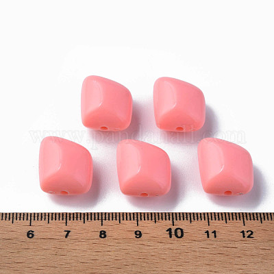 Непрозрачные акриловые бусины&nbsp;MACR-S373-15A-A08-1