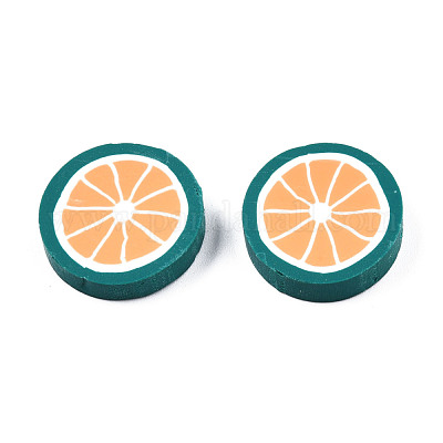 Бусины из полимерной глины  CLAY-N011-62-A02-1