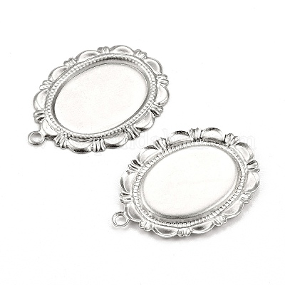 Подвеска-кабошон из не тускнеющей нержавеющей стали 304&nbsp;LS-X-STAS-I167-03P-1