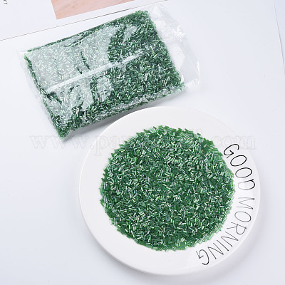 Прозрачные цвета блестящие стеклянные бусины из стекляруса SEED-N005-001-A07-1