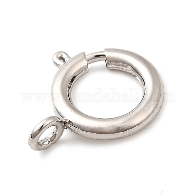 Латунная застежка пружинного кольца KK-D407-20P-D-1