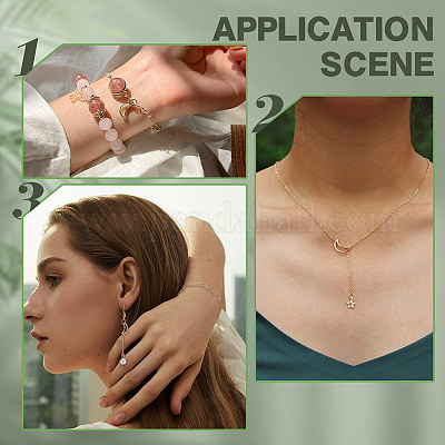 32 шт. 2 соединительных кольца из латуни и сплава FIND-BC0005-02-1