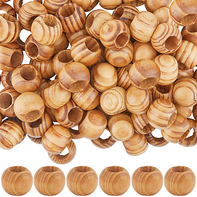 100 шт деревянные бусины WOOD-SP0001-60-1