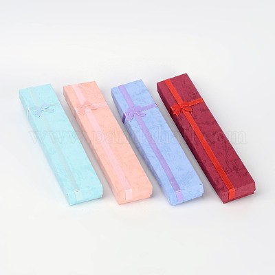 День Святого Валентина представляет окно пакеты ювелирные изделия ожерелье с цветком X-BC047-1