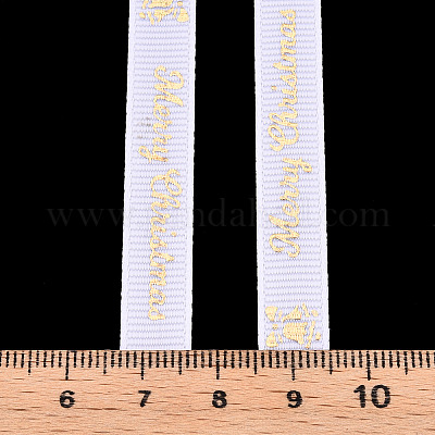 100 ярд Рождественская тема с золотым тиснением ORIB-TAC0006-01D-1