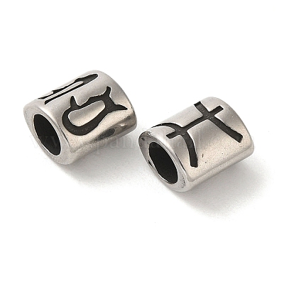 Овал с созвездием из нержавеющей стали 304 STAS-E215-05AS-09-1