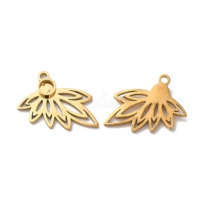 Ионное покрытие (ip) 304 нержавеющая сталь подвеска со стразами STAS-A080-23G-1