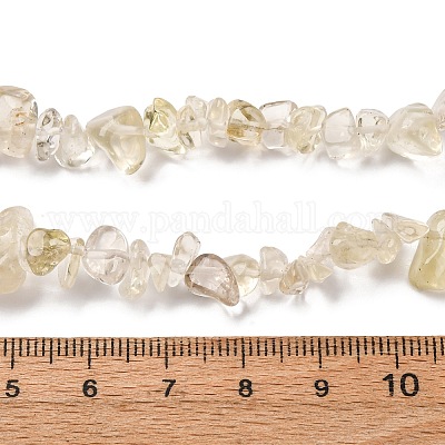 Естественный лимонный кварц нитей бисера G-G288-B01-01-1