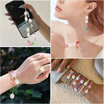 50 шт. Прозрачные стеклянные бусины&nbsp;GLAA-YW0004-83A-1