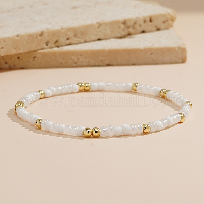 2 шт. эластичные плетеные браслеты из искусственного жемчуга в богемном стиле для женщин KR5693-3-1