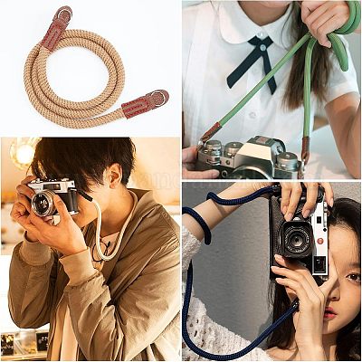 2 шт. 2 нейлоновых ремешка для камеры на шею и на запястье AJEW-NB0003-56A-1