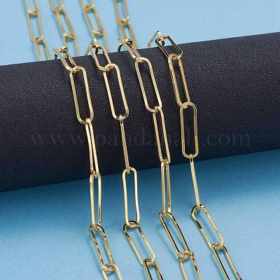 Паяные латунные цепочки для скрепок CHC-G005-12G-1