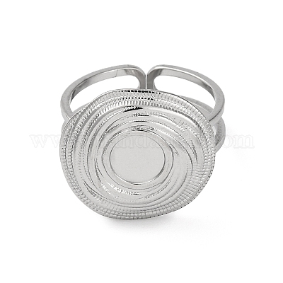 Кольцо из нержавеющей стали 304 RJEW-C113-01P-1