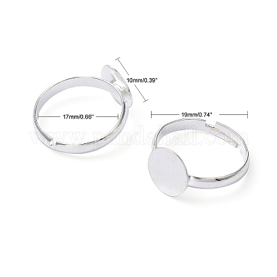 Латунная фурнитура для кольца EC022-S-1