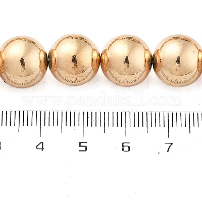 Синтетические магнитные гематит бусины пряди G-M095-B01-01KCG-1