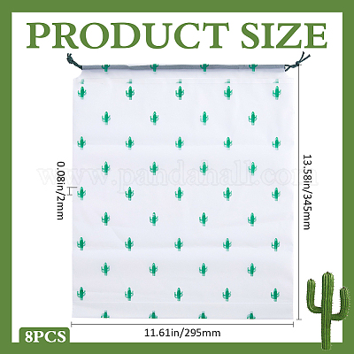 Полиэтиленовые пластиковые мешки для хранения на шнурке ABAG-WH20010-01A-1