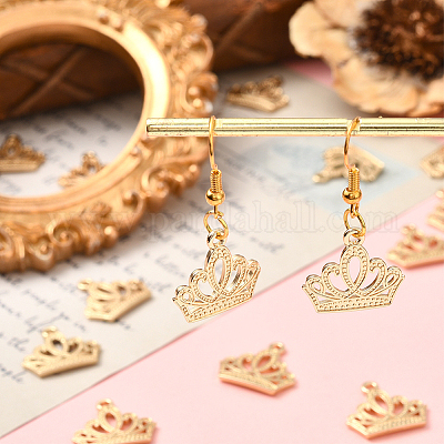 60 шт. подвески из сплава в виде короны FIND-SC0018-03-1