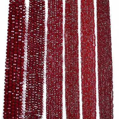 Стеклянные бусины с гальваническим покрытием  EGLA-A044-P4mm-A02-1