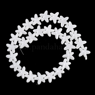 Выпечка окрашенные стеклянные бусины LAMP-C021-01F-1