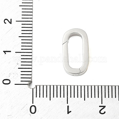 925 пружинные кольца из стерлингового серебра STER-S012-01P-1