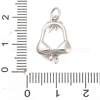 Латунные микро проложить кубического циркония подвески KK-H527-06B-P-1