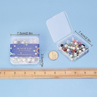 40 шт. 2 стиля подвески из акрила и сплава FIND-SC0001-53-1