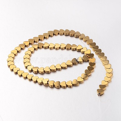 Гальванизировать немагнитных синтетический гематит нитей бисера X-G-F300-23C-03-1