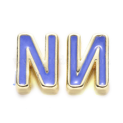 Рейка покрытие сплава эмалевые бусины ENAM-S122-033N-NR-1