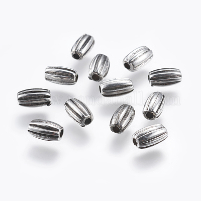 Пластиковые гофрированные бусины ccb&nbsp;CCB-K007-024AS-1