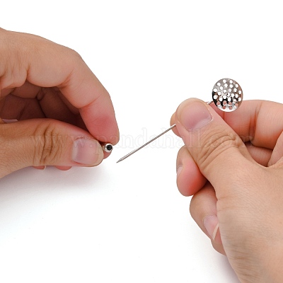 Платиновый контактный назад для броши X-KK307-NF-1