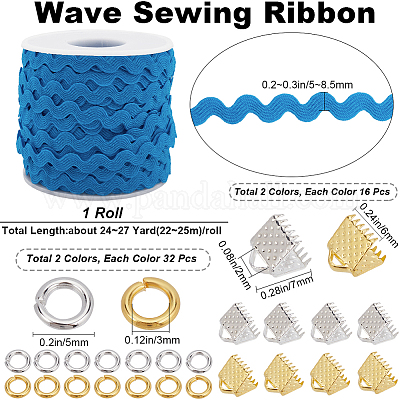 1 прядь волнообразной бахромы FIND-GF0006-65A-1