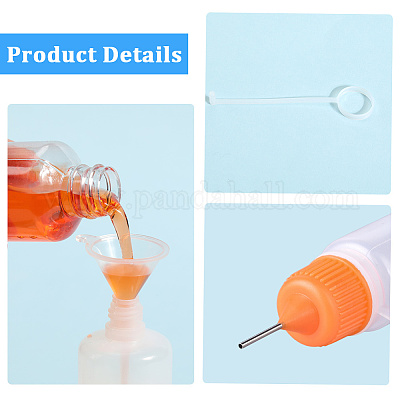 10 шт. полиэтиленовые (ПЭ) флаконы с наконечником для иглы TOOL-GF0003-52C-1