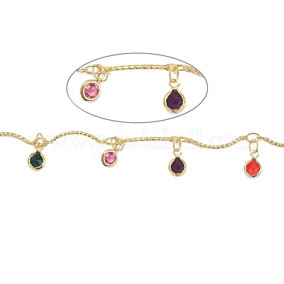 Латунные цепочки ручной работы CHC-I006-11B-G-1