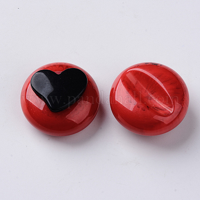 Непрозрачные акриловый кабошоны SACR-N007-24A-1