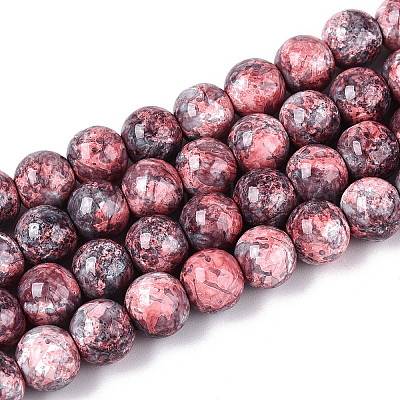 Выпечка краска бисер пряди DGLA-N016-8mm-04-1