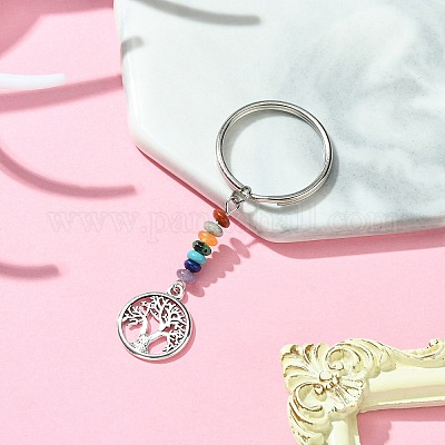 Брелок-подвеска из сплава «Древо жизни» KEYC-JKC00591-04-1