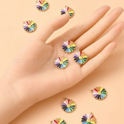 Подвески из эмали и сплава&nbsp;ENAM-YW0003-72-1