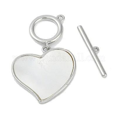 Застежки-тогл из латуни KK-K391-12P-1