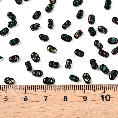 Стеклянные бусины Пикассо SEED-T006-04-14-1