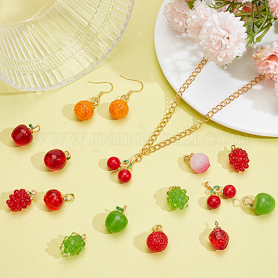 20шт 10 стиля подвески ручной работы лэмпворк LAMP-NB0002-20-1