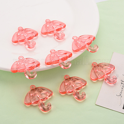 Прозрачные акриловые подвески TACR-T024-01B-910-1