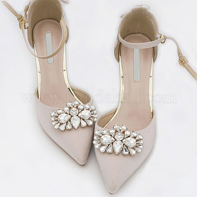 Съемные зажимы для обуви из легированного стекла FIND-WH0423-71RG-1