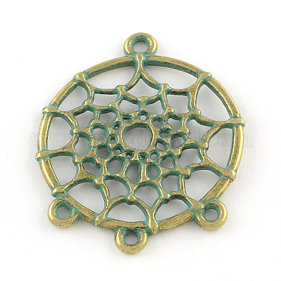 Цинкового сплава люстра компонент плоские круглые соединения X-PALLOY-R065-102-FF-1