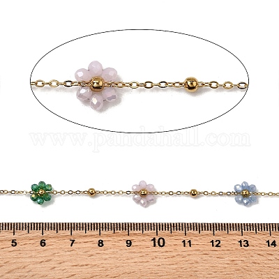 Цепи из нержавеющей стали 304 с цветочным узором CHS-H113-01G-09-1