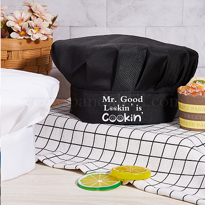 Хлопковые поварские колпаки AJEW-WH0242-023-1