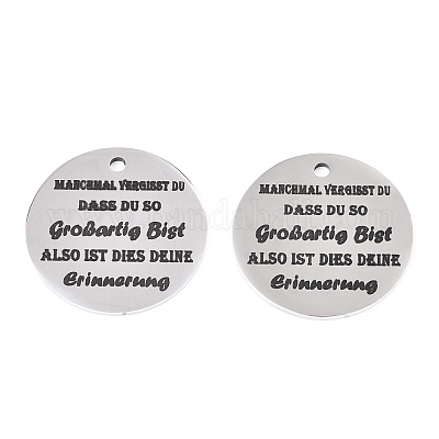 Подвески из нержавеющей стали 201 STAS-T064-38P-8-1